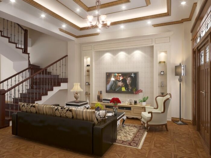 Sự liên kết giữa phào chỉ nhựa PU và đồ nội thất