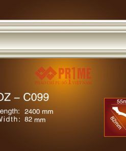 Phào trần trơn 0Z - C099