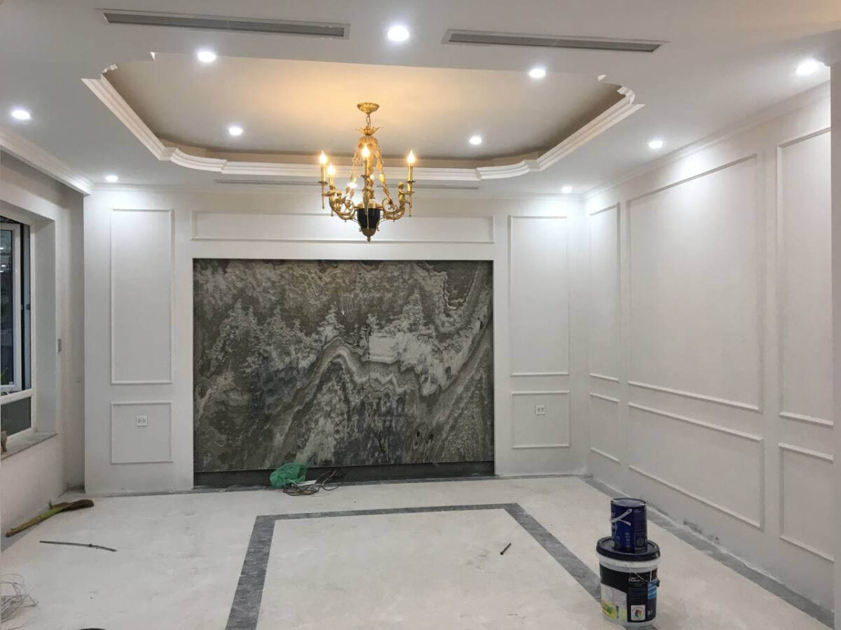 Công trình thi công phào chỉ Ngoại giao đoàn