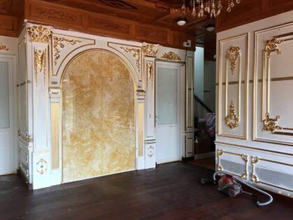 tấm ốp pvc phòng khách