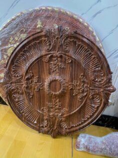 Thi công phào chỉ nhựa giả gỗ