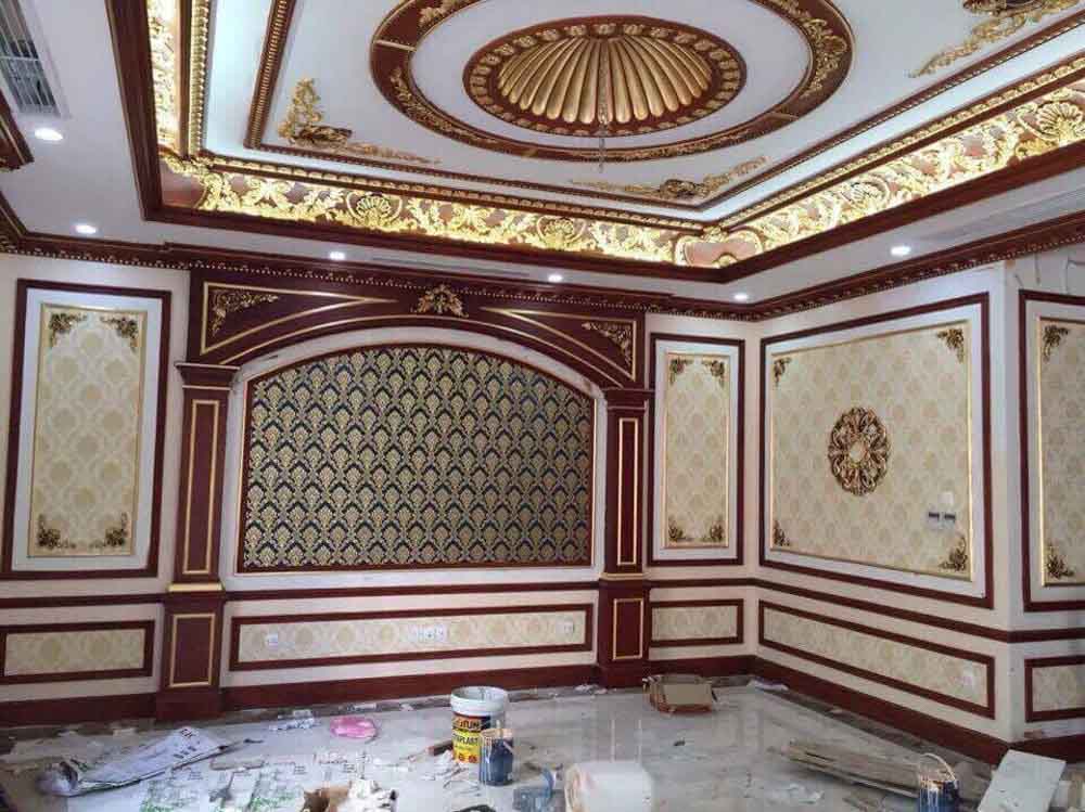 Ưu điểm của phào chỉ nhựa vân gỗ