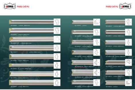 Akhoa phào chỉ chất lượng, thương hiệu uy tín gần 10 năm