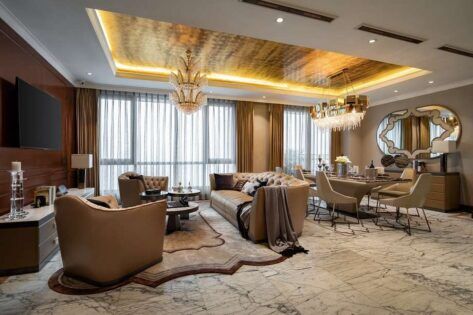 Mẫu nội thất chung cư D’palais Louis phong cách Longhi