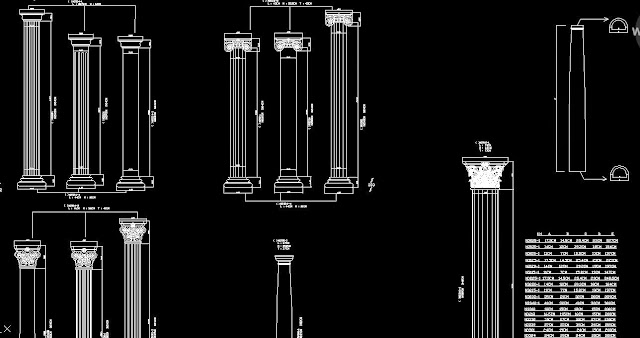 Thư viện file 3d phào chỉ, file cad mặt cắt phào chỉ