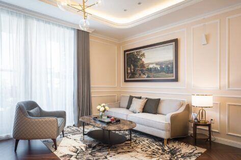 Thi công phào chỉ Chung cư Hà Tây Millennium