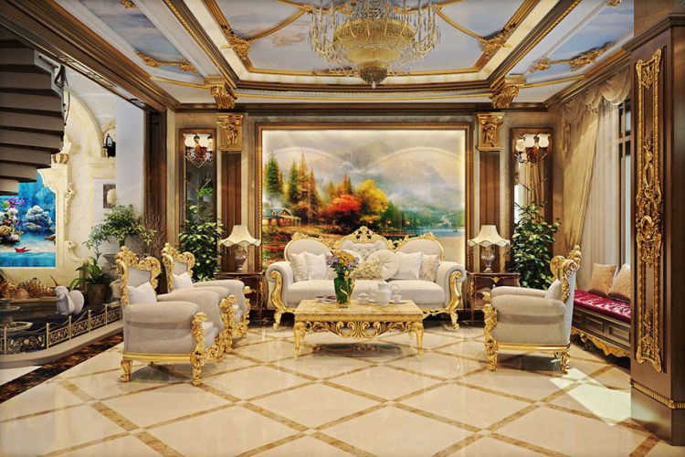 Thiết kế nội thất phong cách cổ điển 