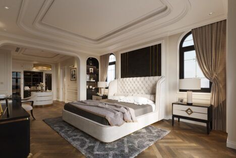 Mẫu phào chỉ trần nhà đẹp đơn giản