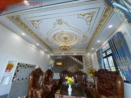 Thi công phào chỉ biệt thự Anh Công - TP.Hưng Yên Hưng Yên, Mẫu phào chỉ nhựa, Mẫu phào chỉ tường, Những mẫu phào chỉ đẹp, phào chỉ pu, Thi công biệt thự, thi công phào chỉ, thi công phào chỉ ps, thi công phào chỉ PU, Thi công phào chỉ tân cổ điển