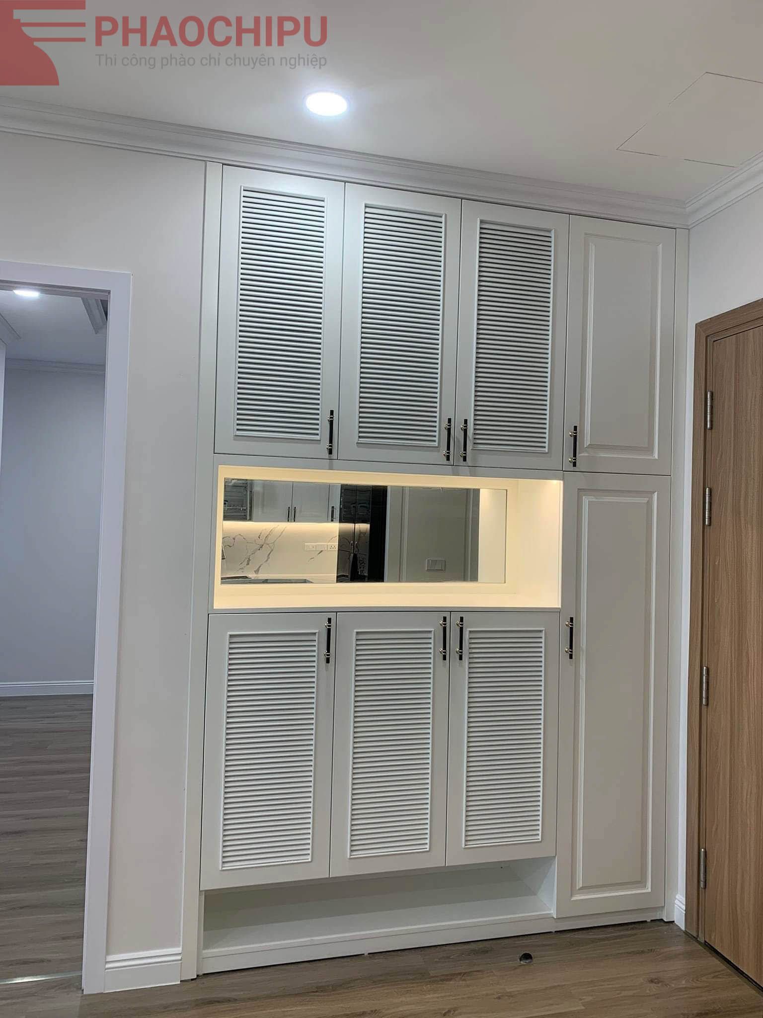 Thi công phào chỉ chung cư Hope Residences Phúc Đồng
