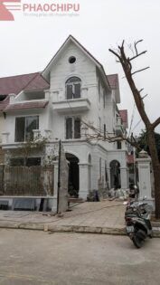 Thi công phào chỉ biệt thự Nam An Khánh