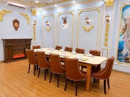 mẫu tường trang trí phào chỉ Pu tân cổ điển