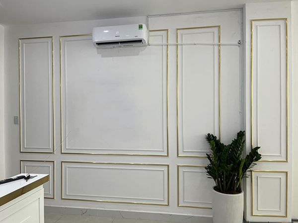 40 mẫu tường trang trí phào chỉ Pu tân cổ điển đẹp phào chỉ pu tân cổ điển