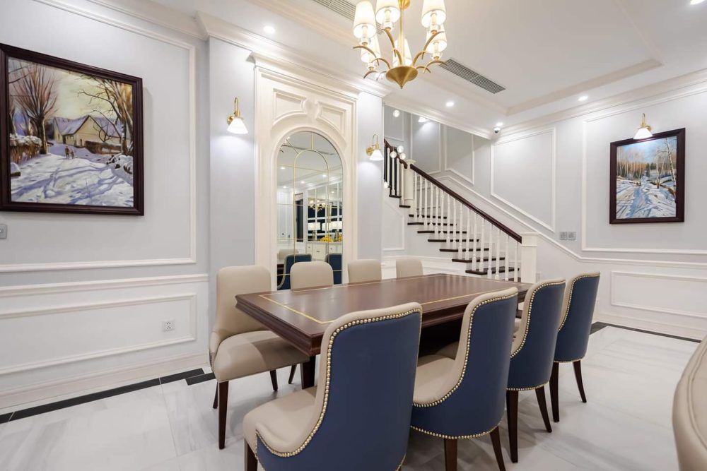 Phào chỉ PU kết hợp la inox - xu hướng trang trí nội thất hiện đạt & đẳng cấp phao chi pu ket hop la inox