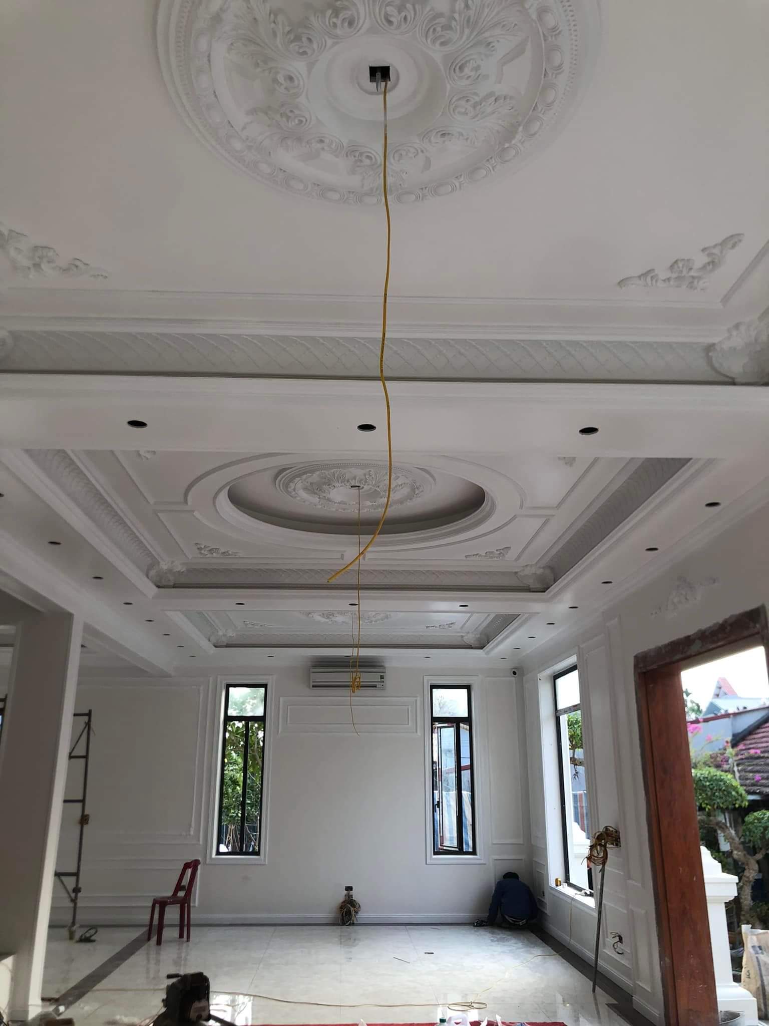 Mẫu phào chỉ tân cổ điển đẹp Mẫu phào chỉ tân cổ điển đẹp