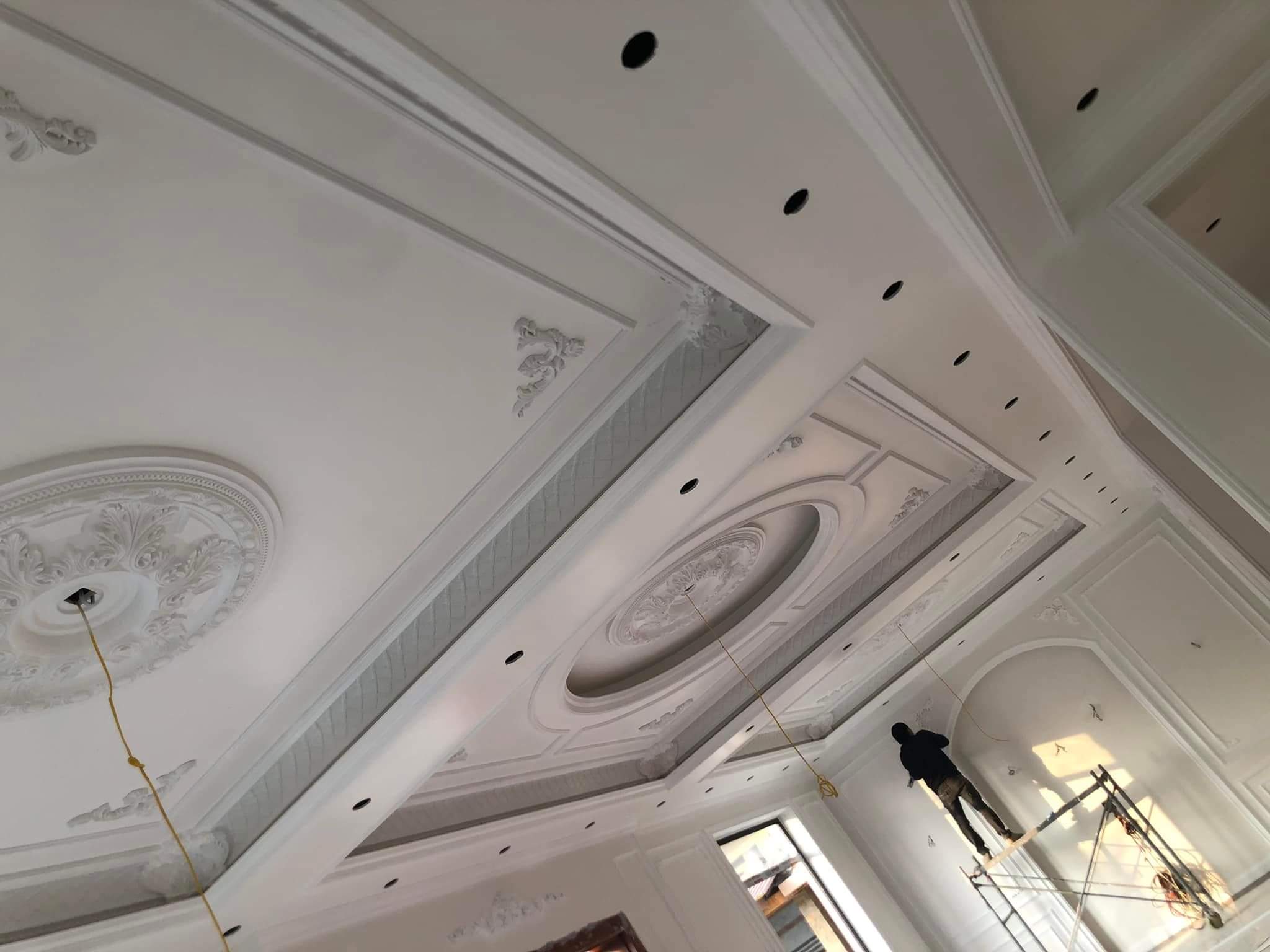 Mẫu phào chỉ tân cổ điển đẹp Mẫu phào chỉ tân cổ điển đẹp