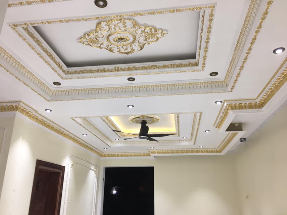 Phào chỉ dát vàng- thi công phào chỉ dát vàng phào chỉ dát vàng