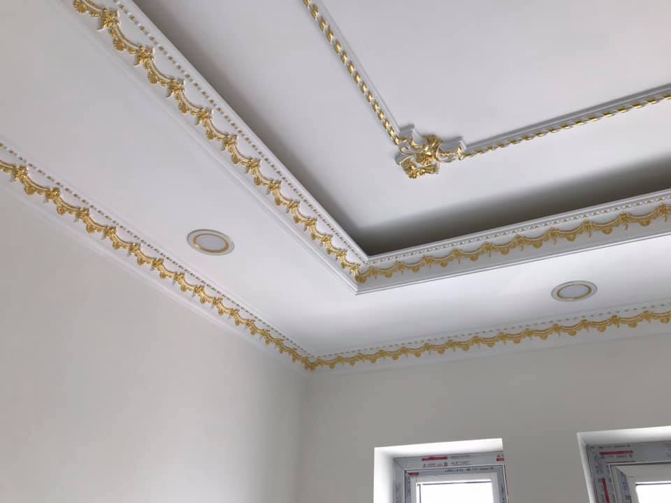 Phào chỉ dát vàng- thi công phào chỉ dát vàng phào chỉ dát vàng