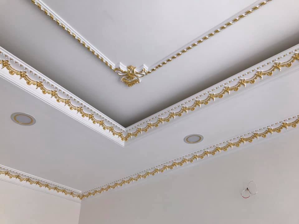Phào chỉ dát vàng- thi công phào chỉ dát vàng phào chỉ dát vàng