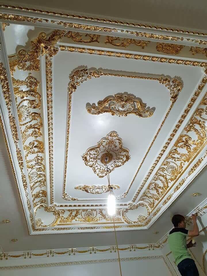 Phào chỉ dát vàng- thi công phào chỉ dát vàng phào chỉ dát vàng