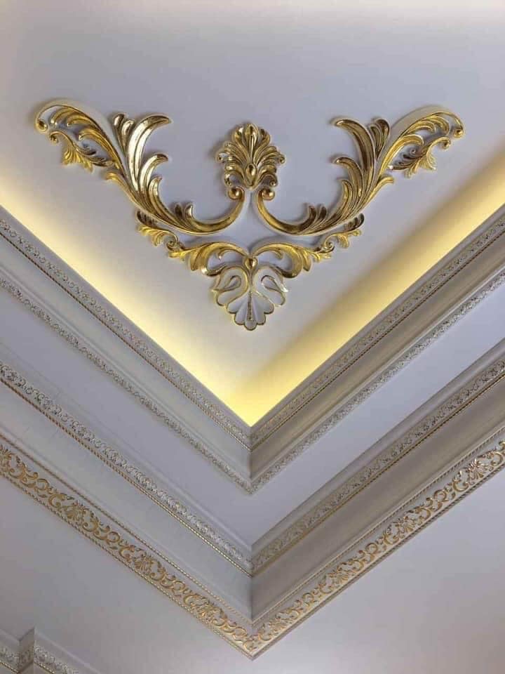 Phào chỉ dát vàng- thi công phào chỉ dát vàng phào chỉ dát vàng