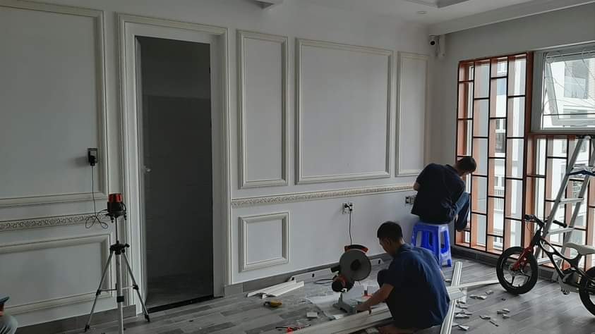 Phào chỉ dát vàng- thi công phào chỉ dát vàng phào chỉ dát vàng