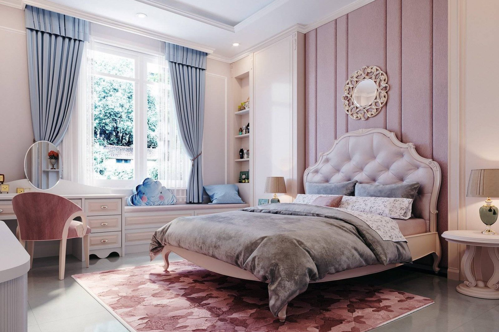 Tổng hợp mẫu phào chỉ phòng ngủ tân cổ điển