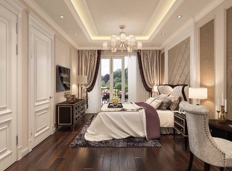 Tổng hợp mẫu phào chỉ phòng ngủ tân cổ điển