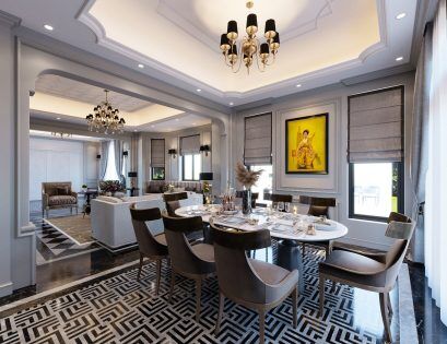 Thiết kế nội thất theo phong cách tân cổ điển