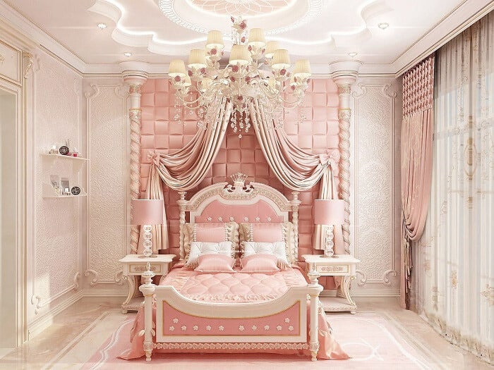 Tổng hợp mẫu phào chỉ phòng ngủ tân cổ điển