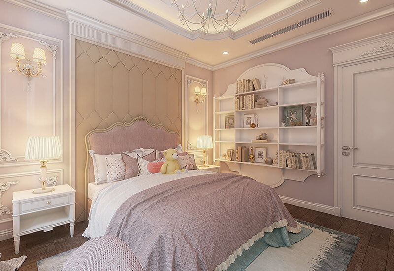 Tổng hợp mẫu phào chỉ phòng ngủ tân cổ điển