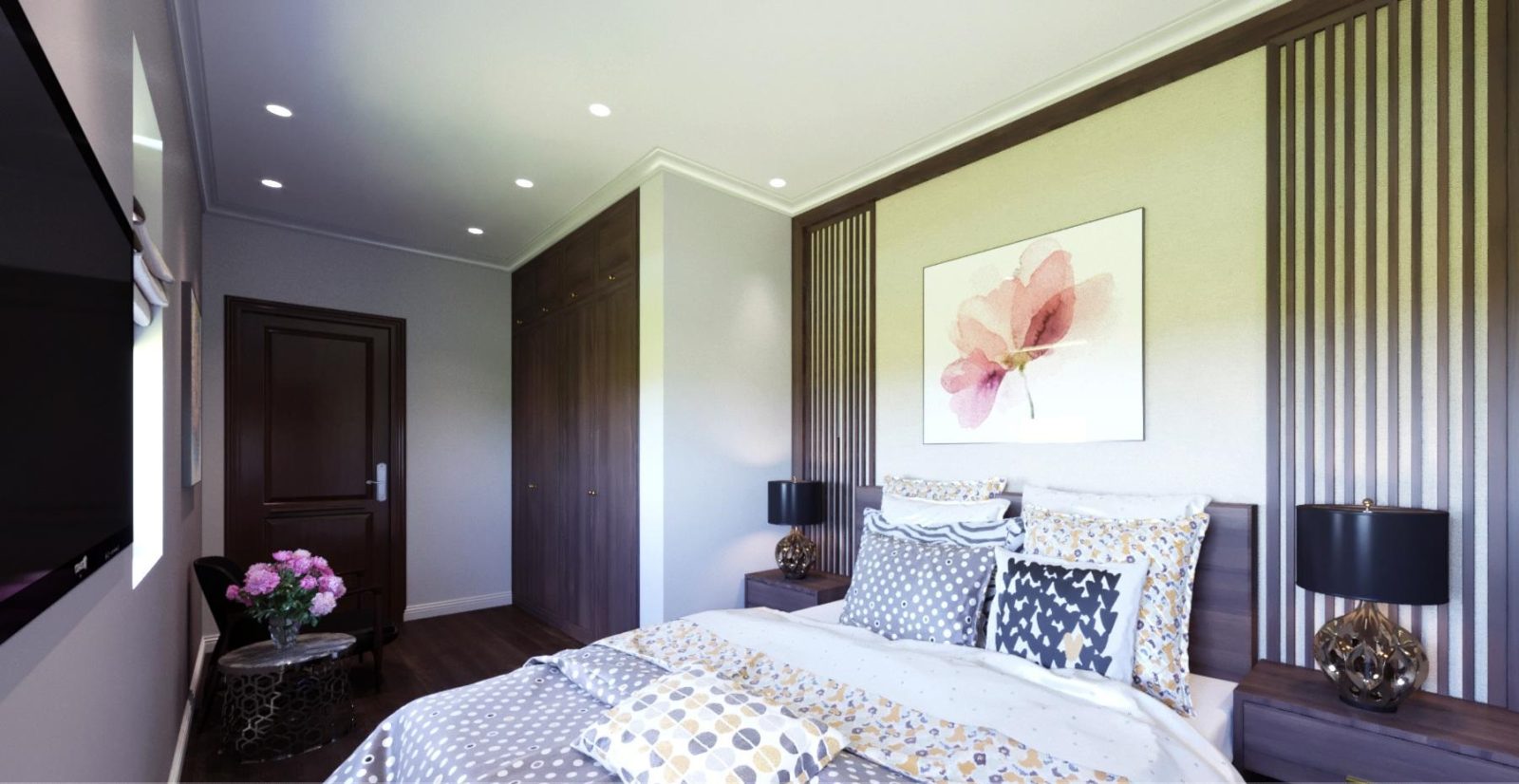 Tổng hợp mẫu phào chỉ phòng ngủ tân cổ điển
