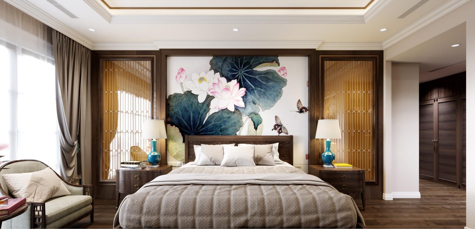 Tổng hợp mẫu phào chỉ phòng ngủ tân cổ điển