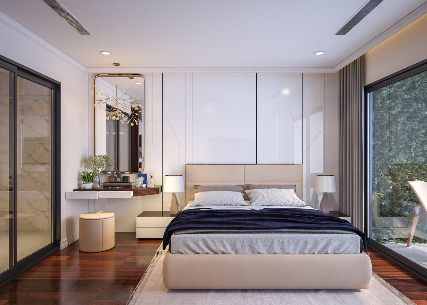 Tổng hợp mẫu phào chỉ phòng ngủ tân cổ điển
