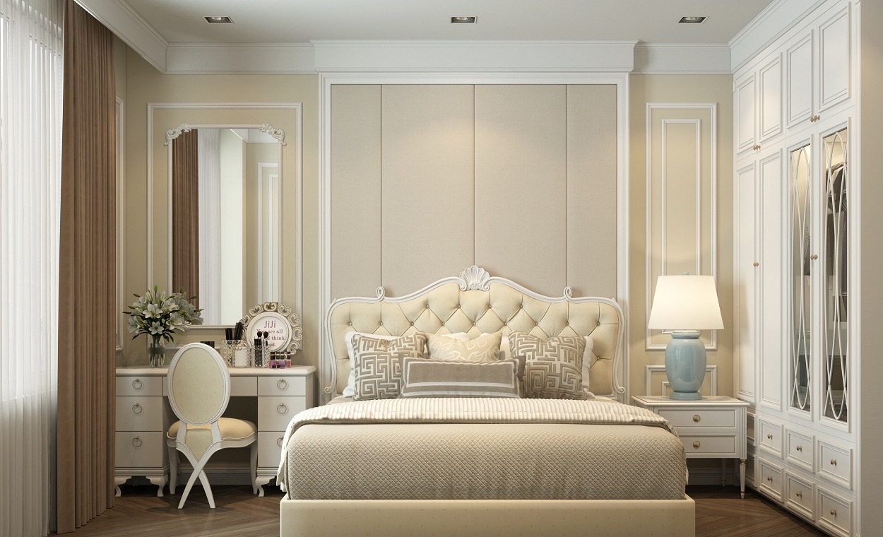 Tổng hợp mẫu phào chỉ phòng ngủ tân cổ điển