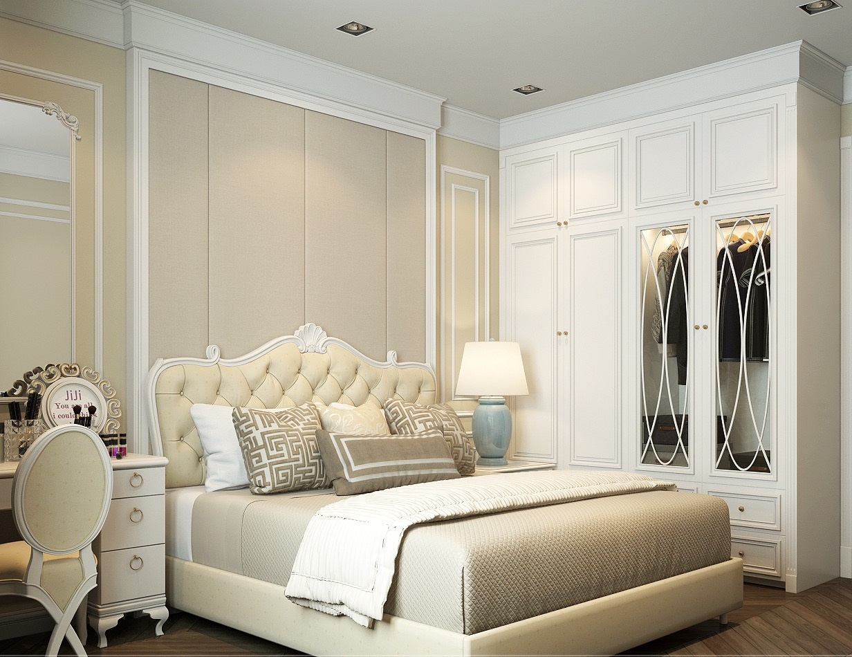 Tổng hợp mẫu phào chỉ phòng ngủ tân cổ điển